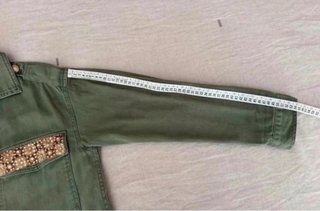 Sobrecamisa Zara Verde Militar