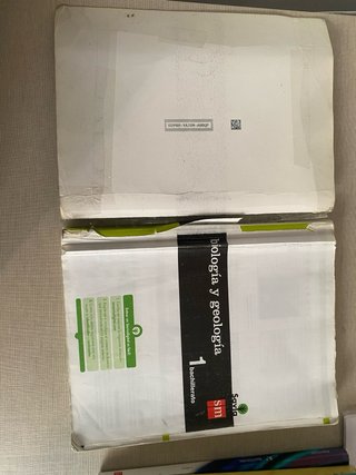 Libro de Biología y Geología de 1 de Bachillerato