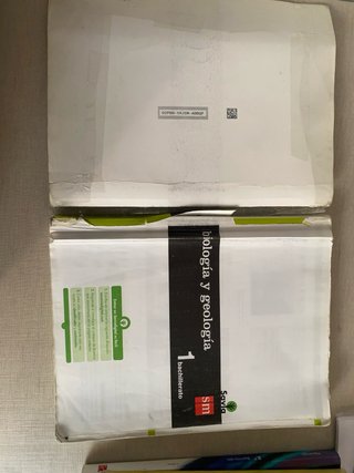 Libro de Biología y Geología de 1 de Bachillerato