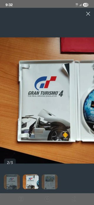 Gran Turismo 4(PlayStation 2) No contiene juego