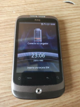 HTC Wildfire Dorado/Marrón