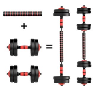 Kit Mancuernas 15KG + 12 pares de Medias GRATIS.