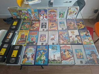 Lote 31 VHS Disney Películas Animadas