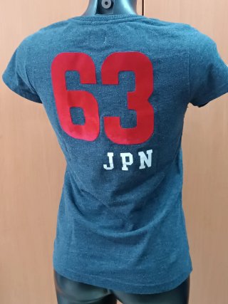 Camiseta Superdry JPN 63 Rockets Azul Roja