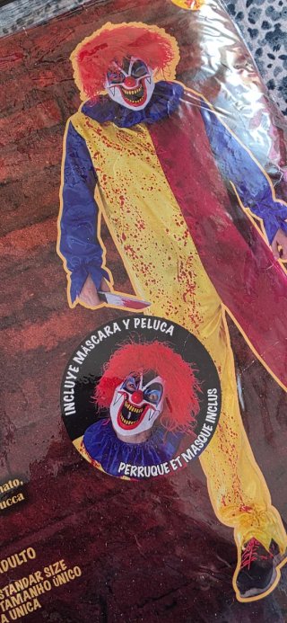 Disfraz Payaso Asesino Rubie's Talla Única
