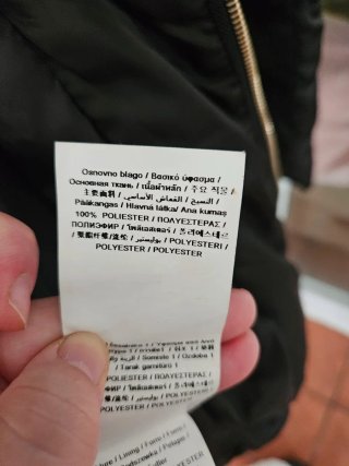 Abrigo acolchado mujer Morgan negro