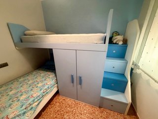 Dormitorio tren infantil completo
