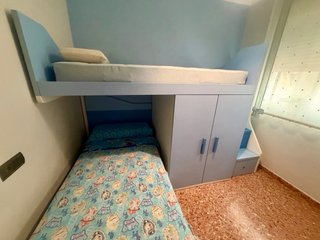 Dormitorio tren infantil completo