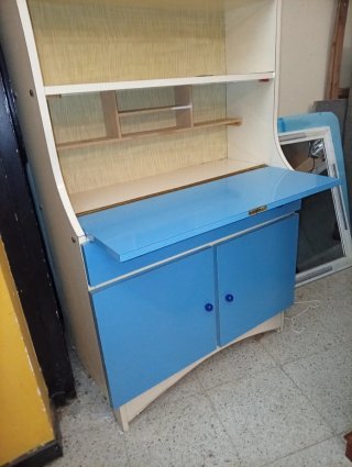 Mueble escritorio secreter vintage