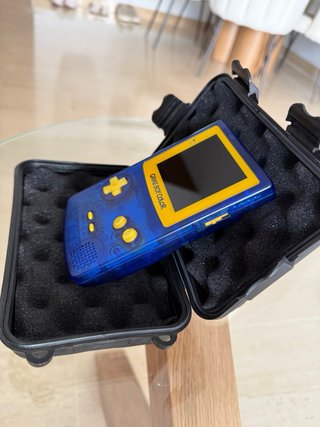 Game Boy Color Personalizzato Blu/Giallo