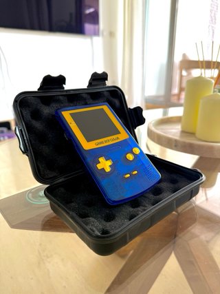 Game Boy Color Personalizzato Blu/Giallo