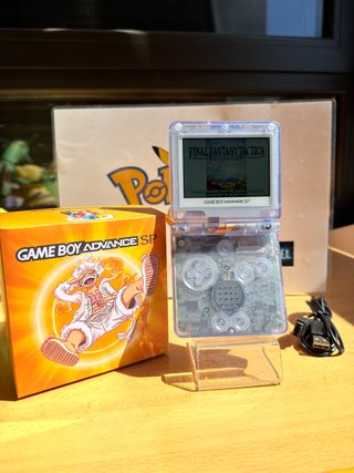 Game Boy Advance SP Nintendo Edición luffy IPS5
