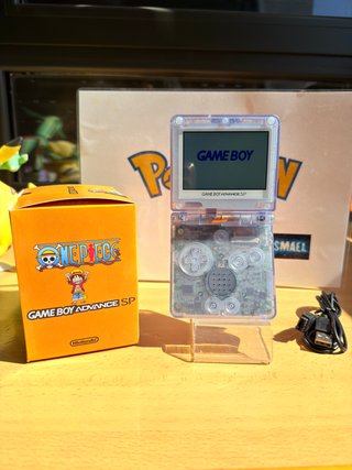 Game Boy Advance SP Nintendo Edición luffy IPS5