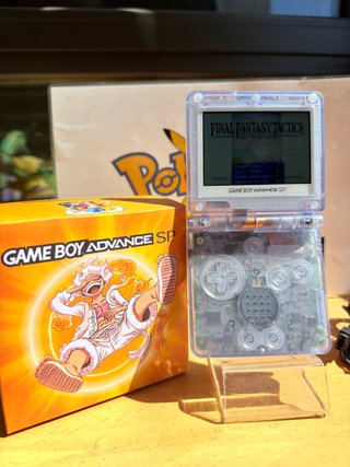 Game Boy Advance SP Nintendo Edición luffy IPS5