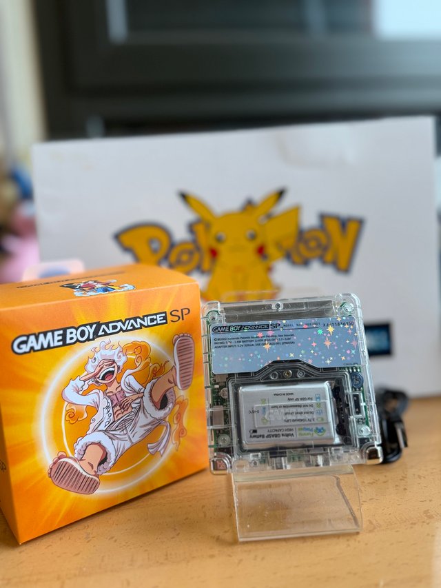 GameBoy Advance SP Nintendo Edición luffy IPS5