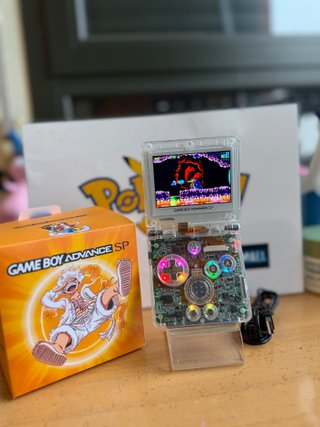 GameBoy Advance SP Nintendo Edición luffy IPS5