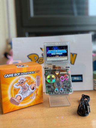 GameBoy Advance SP Nintendo Edición luffy IPS5