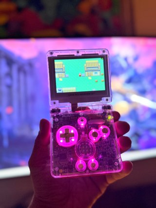 GameBoy Advance SP Nintendo Edición luffy IPS5