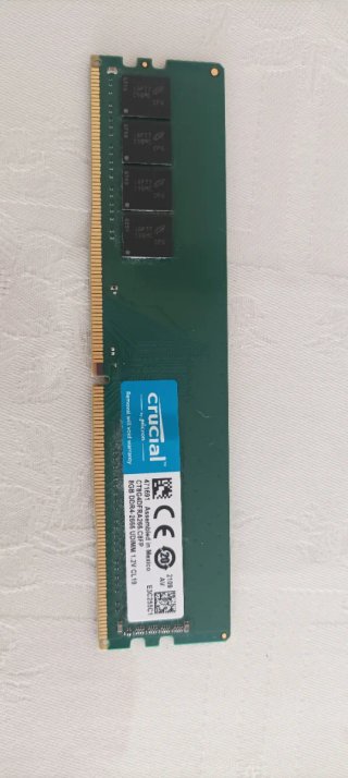 Memoria RAM Crucial 8GB DDR4-2666 UDIMM