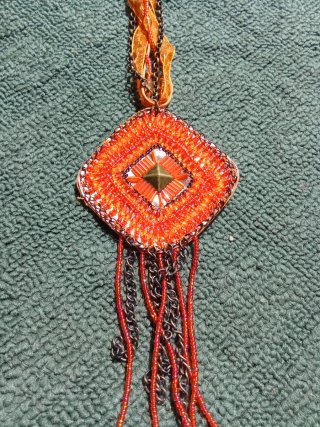 Collana etnica tribale artigianale