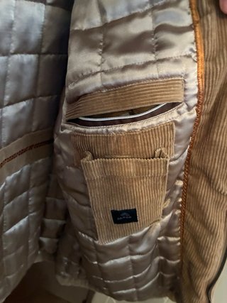 Chaqueta de pana Forecast Beige Marrón