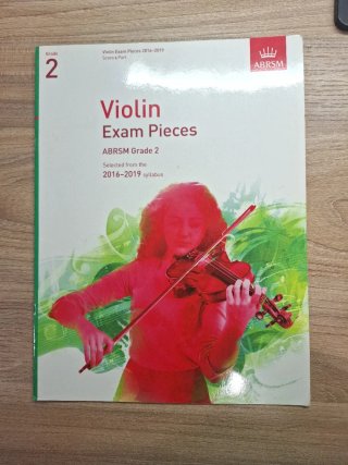 Libro Violín ABRSM Grado 2 (2016-2019)
