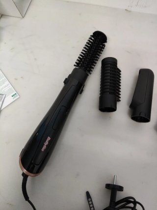 BaByliss Cepillo Aire Caliente Negro/Rosa