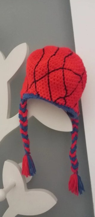 Cappello lana Spiderman