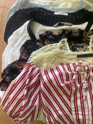Lote 9 Blusas Zara y Mango
