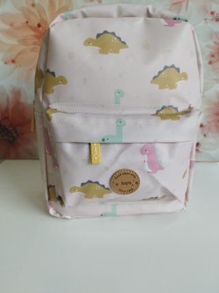 Mochila impermeable Saro dinosaurios