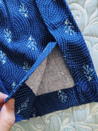 Conjunto Zara azul y blanco
