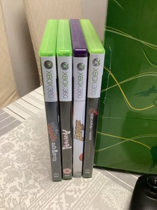 Xbox 360 FAT + Kinect + 2 Mandos + 4 Juegos