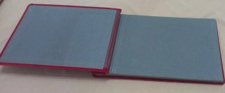 Album antico per cartoline