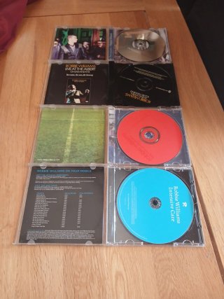 Lote 4 CDs Robbie Williams Pop Rock
