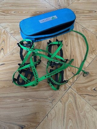 Crampones de hielo Vaude con bolsa