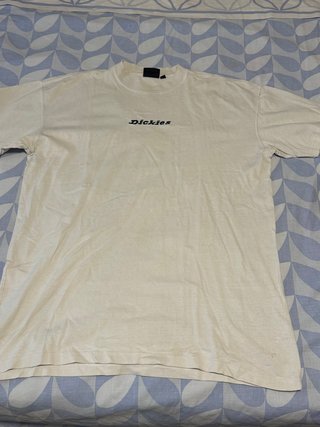 Camiseta Dickies Oversize Logo Blanca Talla M
