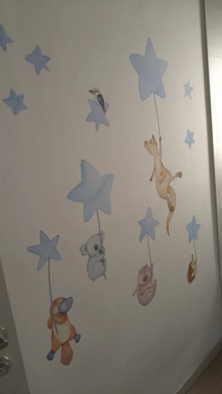 Vinilos decorativos infantiles con estrellas