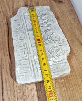 Vaso Frammento Scultura Egiziana Bassorilievo