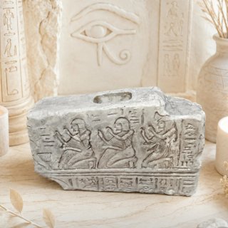 Vaso Frammento Scultura Egiziana Bassorilievo