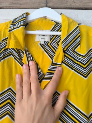 Camisa Rebel Retro Zigzag Talla L