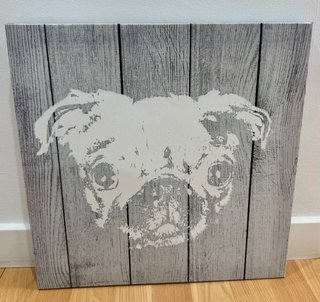 Cuadro Decorativo Carlino Madera