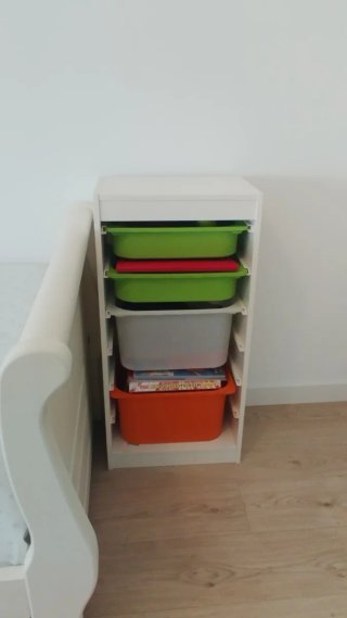 Cajonera cubos Ikea Plástico
