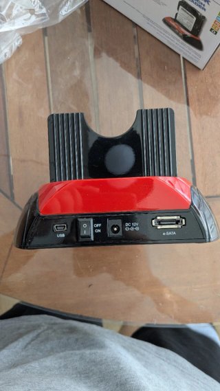 Docking Station Disco Duro Manhattan Lector Tarjet