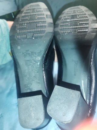 Zapatos Pitillos Negros Talla 39