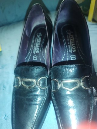Zapatos Pitillos Negros Talla 39