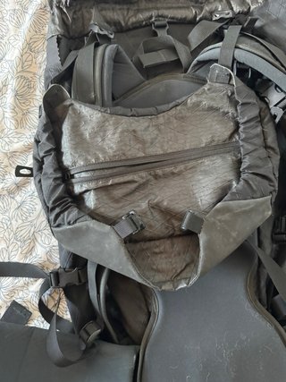 Mochila Arc'teryx Alpinismo 55L Negra
