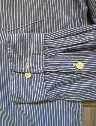 Camicia Ralph Lauren righe blu e bianche
