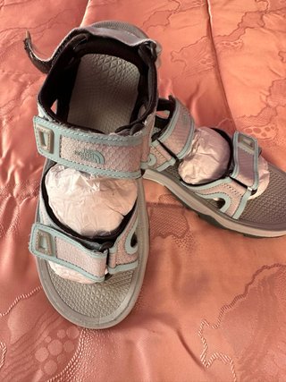 Chanclas The North Face Azul y gris