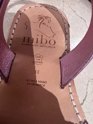 Menorquinas niña Mibo glitter rosa