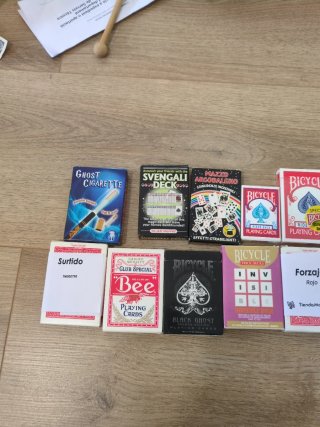Pack juegos de magia Bicycle y más